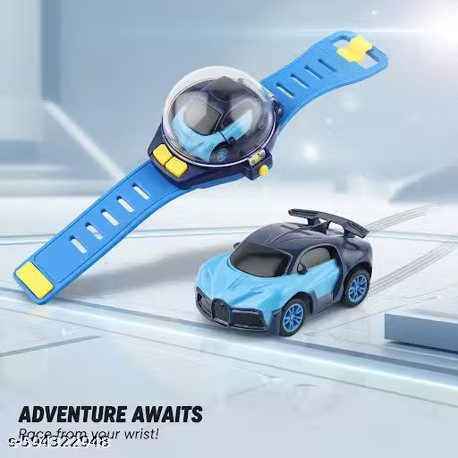 Wrist Watch Remote Control Car Toy | USB Rechargeable Mini Racing Car for Kids