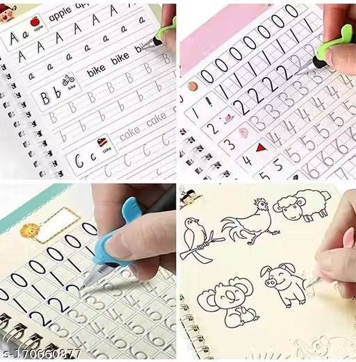 Kids handwriting notebook pack of 4