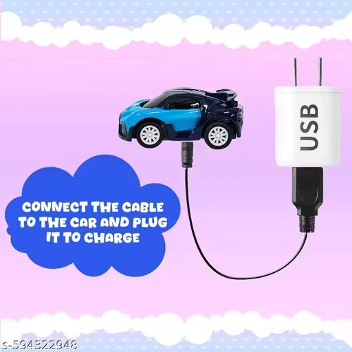 Wrist Watch Remote Control Car Toy | USB Rechargeable Mini Racing Car for Kids