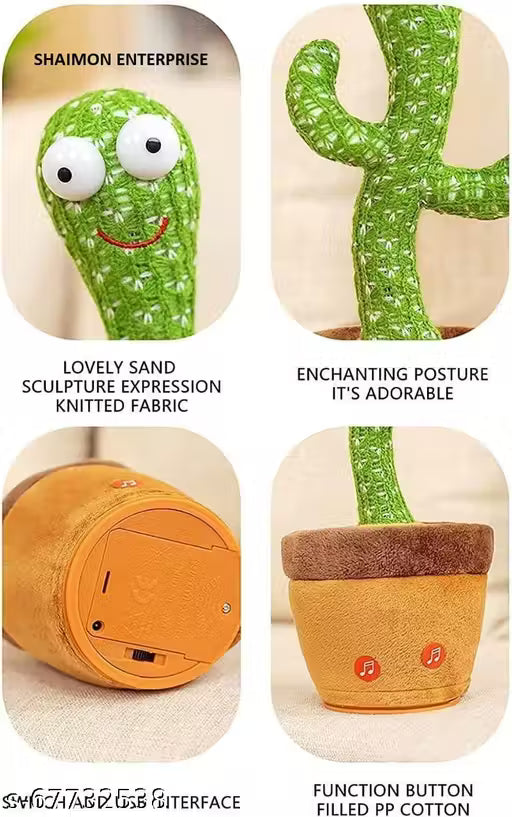 Speaking cactus funny kids toys