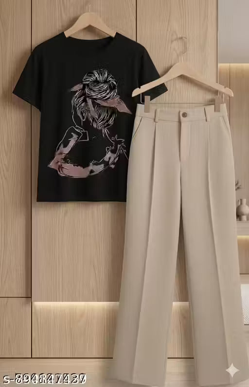 Stylish Gorgeous woman Top & Bottom Set