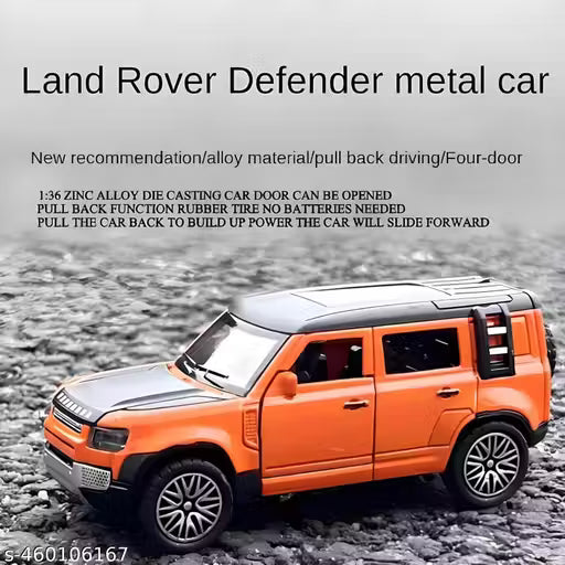 Gift Gallery Small Size Car Model Replica Resembling Land Rover Defender 1:36 Diecast model with Openable Doors,Bonnet and Boot for Kids and Collectors