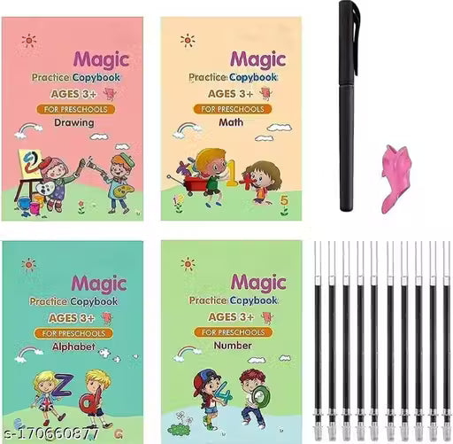 Kids handwriting notebook pack of 4