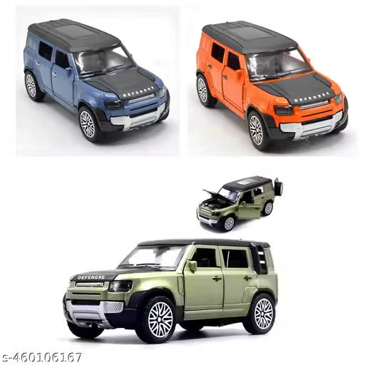 Gift Gallery Small Size Car Model Replica Resembling Land Rover Defender 1:36 Diecast model with Openable Doors,Bonnet and Boot for Kids and Collectors