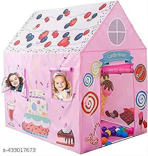 Kids toy tent camp