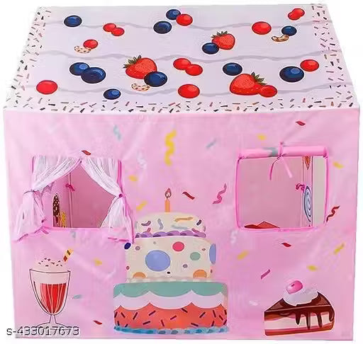 Kids toy tent camp