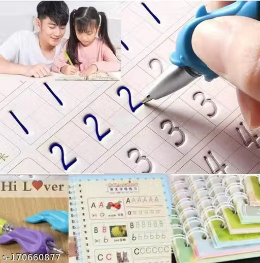 Kids handwriting notebook pack of 4
